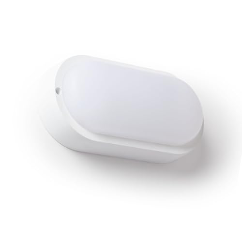 【Finitura di qualità resistente all'acqua 】Realizzato principalmente in PC è dotato di una protezione IP65, è resistente ai getti d'acqua a bassa potenza e alla polvere, quindi è ideale sia per interni che per esterni