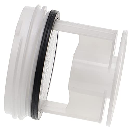 vhbw Filtro, colador de pelusas compatible con Balay TI840, 3TS60100T, 3TS60100W, 3TS60100Z, 3TS60101A lavadoras, secadora - 6,2 cm, con junta
