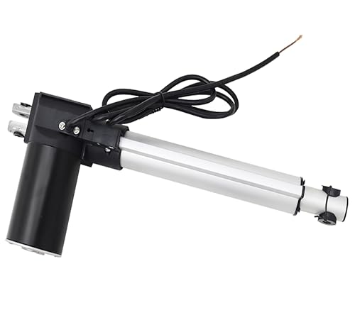 TECHTONGDA 1320LBS Linear Actuator 12V DC 6000N Electric Push Rod DC Motor Industrial Small Lifter Push-Rod Motor 8 inch