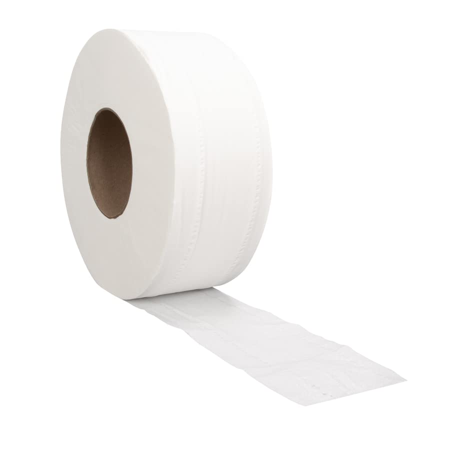 Sofidel Right Choice White 2 Ply Jumbo Roll Towel Toilet Tissue, 9 x 700 Feet - 12 per case.