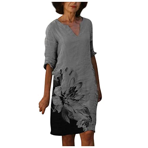 MICKURY kurzes hochzeitskleid langes Strickkleid Abendkleid große größen...