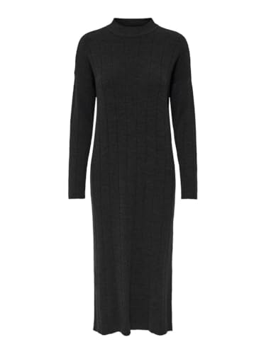 ONLY Onltess LS Highneck Midi Dress Knt Vestido, Bola de Malta/Detalle: Mezcla, M para Mujer