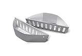 Weber Kohlekörbe für alle Holzkohlegrills in Kettle Form, stabil& robust, ermöglicht leicht direktes & indirektes Grillen - Silber (3401510)