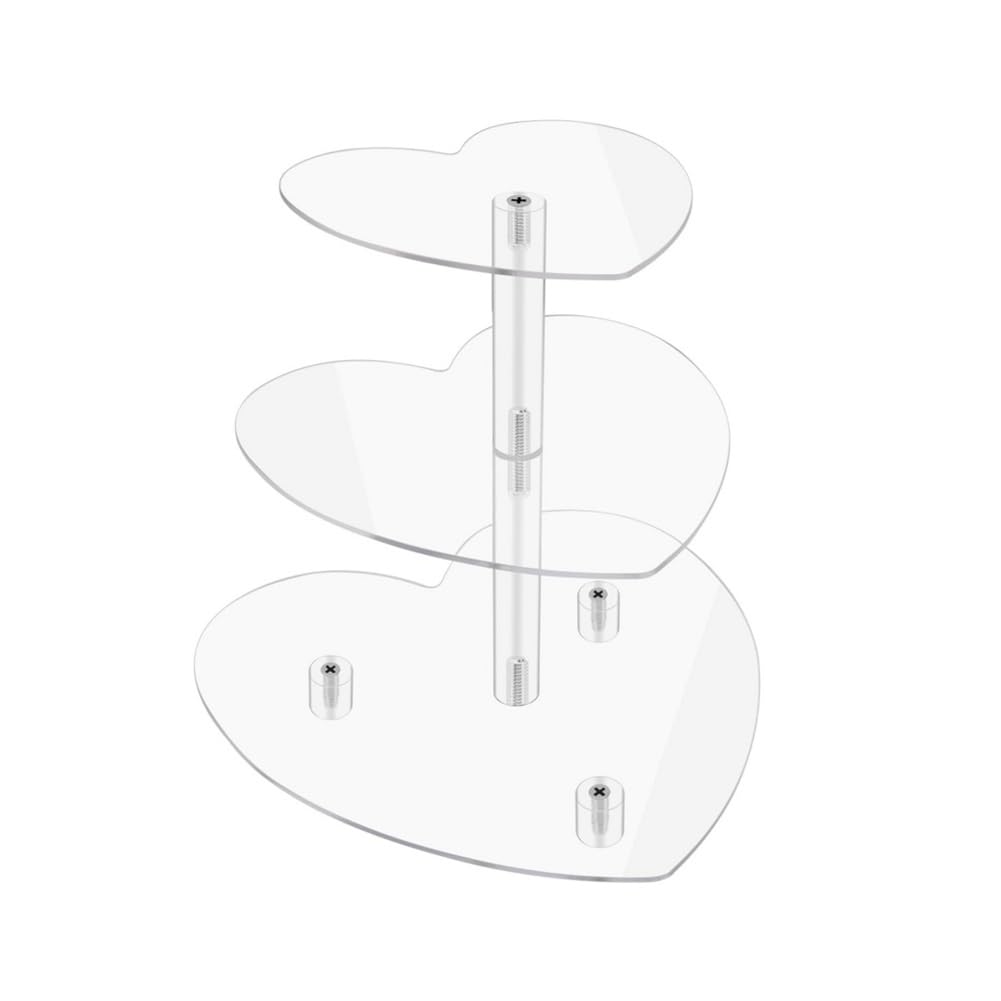 CTRLZS 3 Tier Cupcake Stand for Pastry Wedding Birthday Partys 3 Tier Cake Stand Party Decor