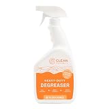 Clean Republic Heavy-Duty Degreaser, Multi-Surface Cleaning Spray for Ovens, Stove Tops, Grills, and More, 32 Fluid Ounce Bottle, 1-Pack