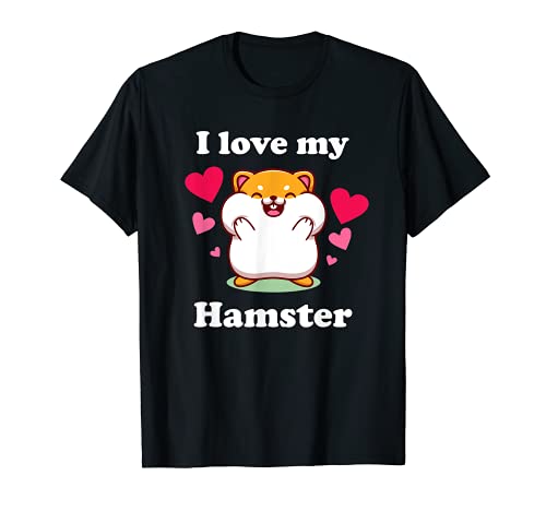 J'aime mes femelles de cochon d'inde de compagnie de hamster T-Shirt