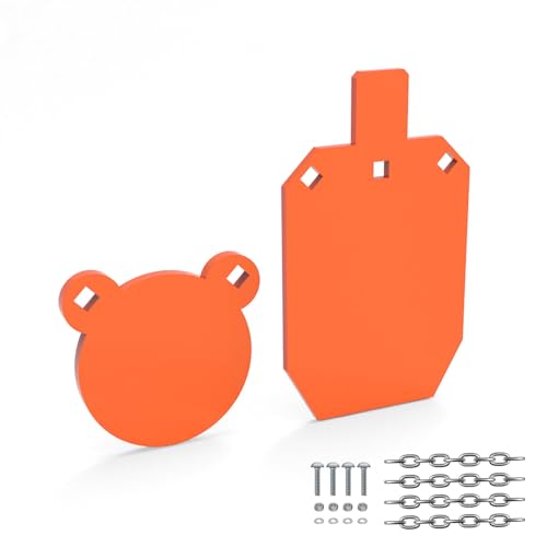 BlancoHabil 1/2 inch Thick 6'&7'x12' AR500 Steel Targets for Shooting,Add-on Metal Targets...