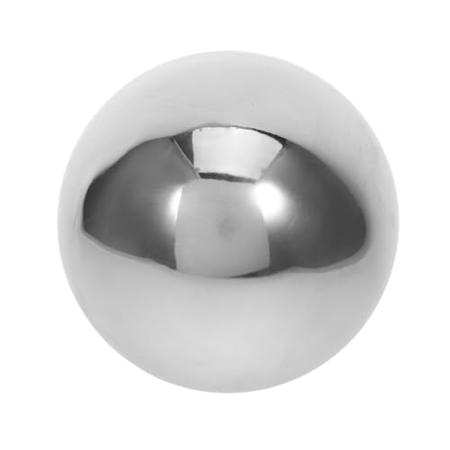 SHINEOFI Spiegelnde Edelstahl Gartendekokugel Polierte Reflektierende Kugel für Innen und Außen Rostfreier Stahl Dekorative Gartenkugel für Terrasse Rasen und Wohnräume