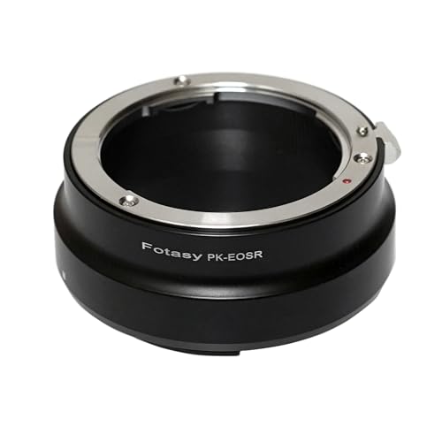 Image of Fotasy Pentax Pk Lens to Canon Eos R Mirrorless Camera Adapter,Black