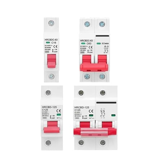 Disjoncteur solaire haut de gamme DC 1000V 25A pour coffret photovoltaïque
