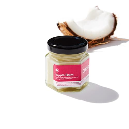CODDLE Organic Nipple Balm | Soothe & Relieve Dry, Cracked, Nipples | Vegan, Nourishing & Non-Greasy with Shea Butter, Coconut Oil, Calendula and Other Organic Botanicals - (1.5 oz)