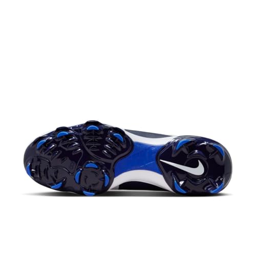 Image of Nike Force Trout 9 Pro MCS Baseball Cleats (FB2908-001, Black /White-Anthracite-Cool Grey)