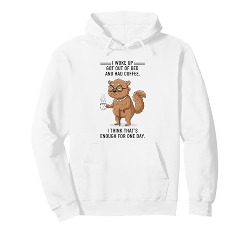 Dog I Woke Up Got Out Of Bed And Had Coffee �f�U�C�� �p�[�J�[