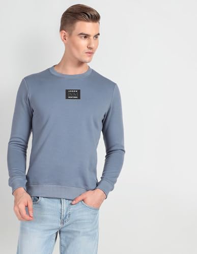 Image of Arrow Men's Cotton Round Neck Sweatshirt
