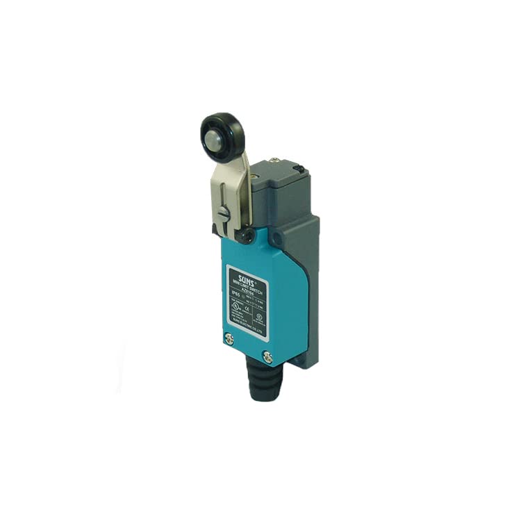 AZ-8104 AZ8 Series SPDT Side Roller Arm Actuator Snap Action Compact Limit Switch Stainless Steel Wheel Type Micro Travel Rotary Adjustable Lever Arm