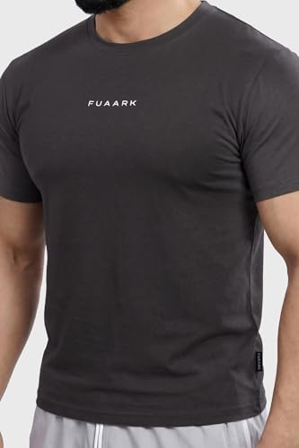 Image of Men's Crew Neck Slim Fit Gym Sports T-Shirt