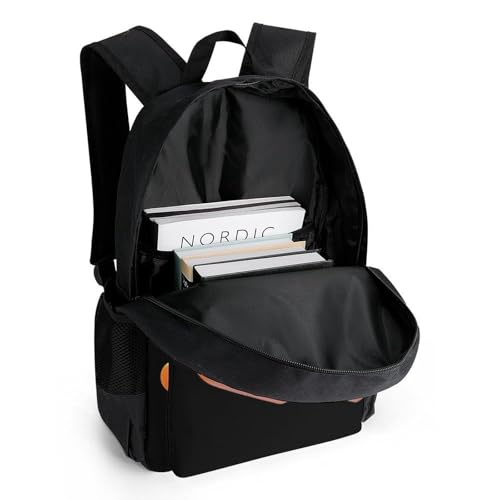 Penguin Ski Skiing Travel Backpack Casual Daypack Shoulder Bag with Adjustable Shoulder Straps for Men Women4