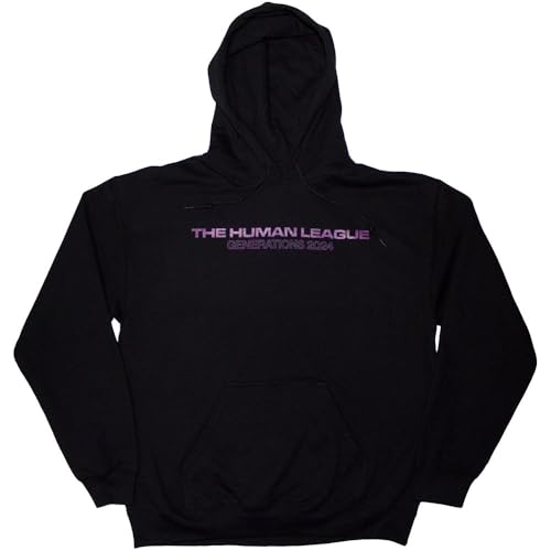 Sweat-shirt à capuche The Human League pull musique noir avec poche
