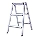 Multi-purpose Ladders Drabina stołek w jodełkę składana drabina pogrubiona metalowa drabina gospodarstwo domowe pedał kuchenny 3-stopniowa drabina zdjęcie stołek fotograficzny (kolor: A, rozmiar: 42 * 57,5 * 70 cm)