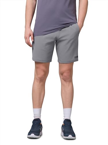 Image of TECHNOSPORT Men's Active Out Shorts ELASTOPLUS Stretch Quick Dry Sports Shorts for Gym Running Training Slim Fit Pocket UPF50+ Anti Odour