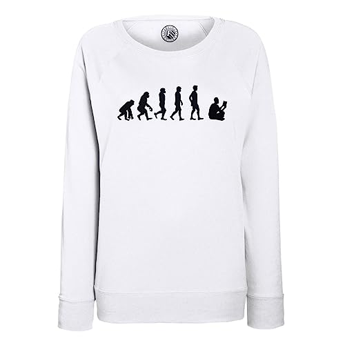 Sweatshirt Femme Evolution Lecture, le cadeau parfait pour fan de roman de SF