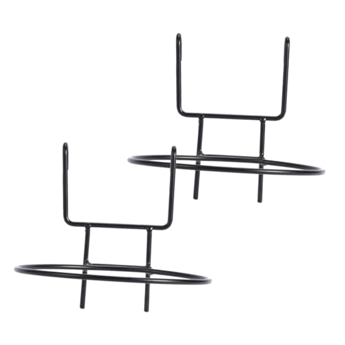 Sosoport Wall Mounted Flower Pot Rack Metal Plant Stand Decor Heavy Duty Flower Pot Hangers