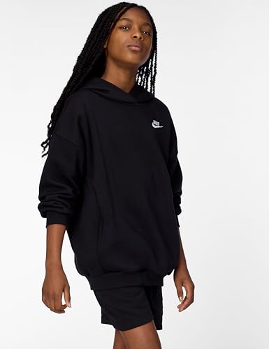 Nike Girls' Sportswear Club Fleece Oversized Pullover Hoodie2