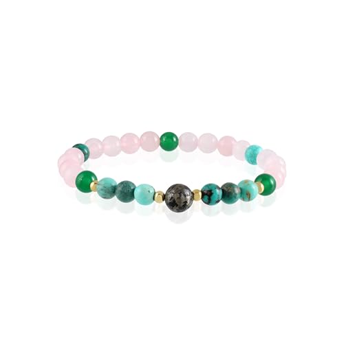 Bracelet Taureau anti-stress en pierres de guérison pour retrouver calme et clarté d'esprit