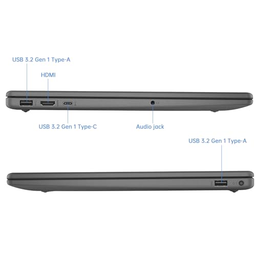 255 G10 15.6" Business Laptop, AMD Ryzen 7 7730U, 15.6" FHD Display, 16GB RAM, 512GB SSD, AMD Radeon Graphics, Numeric Keypad, USB-C, PDG HDMI Cable, US Version KB, Windows 11 Pro, Dark Ash Silver - Notebook - Immagine 5