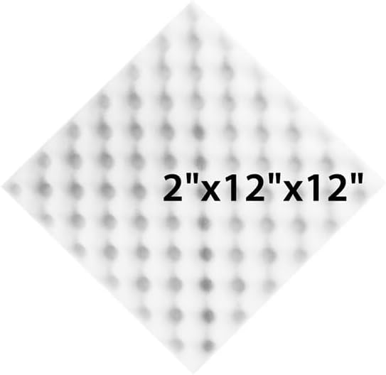 Paneles de espuma Espuma Acústica Insonorizada Para Estudio De Música, Panel De Espuma A Prueba De Sonido Para Decoración Del Hogar, 6, 12 Y 24 Uds.