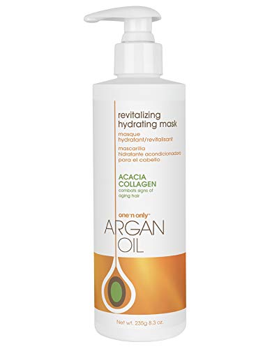 One 'n Only Hair Mask with Argan Oil, Revitalizes and Hydrates to Add Moisture, Revive Hair's Elasticity, Treatment for Dry and Damaged Hair, 8.3 Ounces