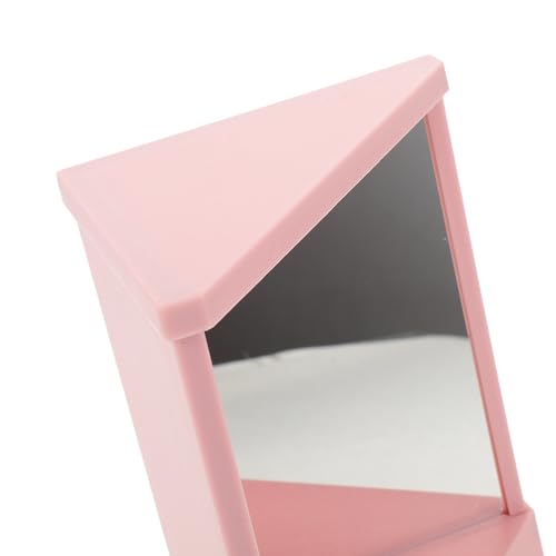 Miroir non réversible à angle de vision précis Healvian en verre rose