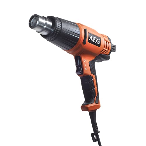 AEG HG600V Termosoffiatore 2000 W, con 6 Posizioni, Range Temperatura da 90° a 600° C, Portata d'Aria di 345 - 434 l/min