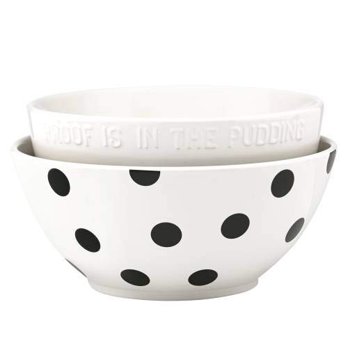 Kate Spade Deco Dot 2-Piece Mixing Bowl Set, 8.75 Lb, Multi #TOP1