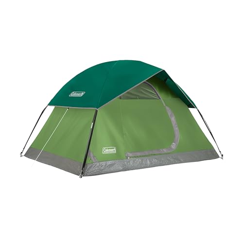 Coleman Sundome Camping Tent with Rainfly, 2/3/4/6...