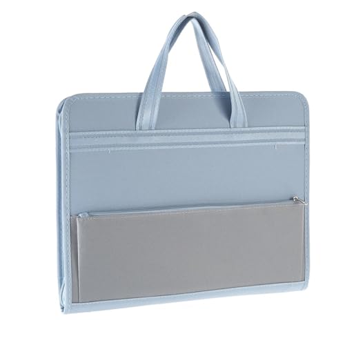 ��e��A3/A4�t�H���_�[���w�n���h�L�����[�L�����o�X�o�b�O�e�X�g�y�[�p�[���ރI�t�B�X���X�g���[�W(A4-Blue)