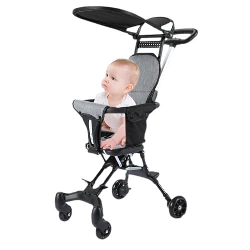 Cedral Car Small Children - Modelo Compacto Con Marco De Aluminio, Cochecito De Viaje Más Plegable | Capucha Desmontable Para Cochecito, Funda Para Aviones Espaciales, Modelo Cómodo Para L