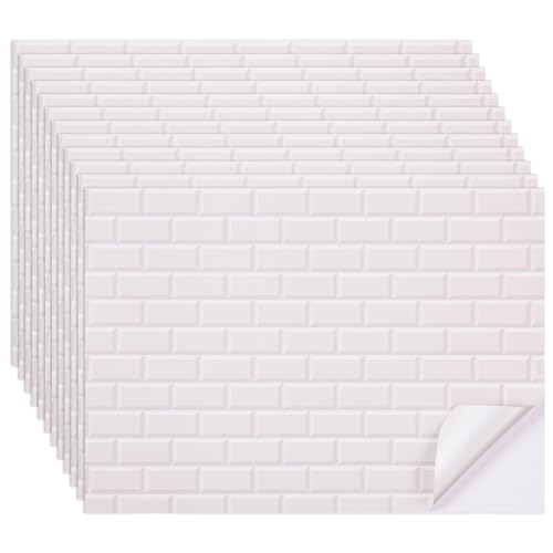 Papier peint autocollant pour maison de poupée miniature blanc accessoire de décoration 21x29cm