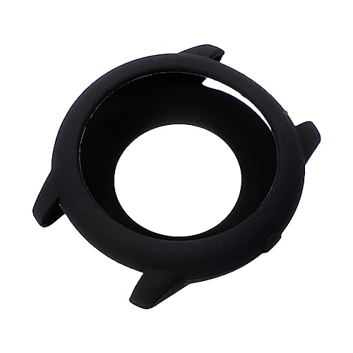 Funda de silicona para reloj inteligente carcasa negra resistente contra arañazos
