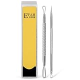 EFAH Care 2Pcs Stainless Steel Pimple Extractor Acne Treatment Tool Surgical Blemish Grade Blackhead Remover...