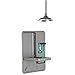 Haws Barrier-Free Wall-Mounted Fully Recessed Eye/Face Wash W/Drain Pan, Combo Shower