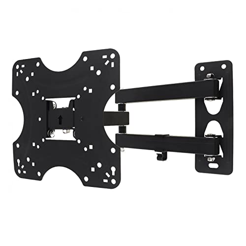 Soporte ajustable esmerilado para TV y monitor LCD LED con bandeja plana estable