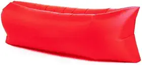 Sofá de Ar Plegável Cama Inflável Descanso para Dormir Cadeira Camping Viagens e Praia Ultraleve