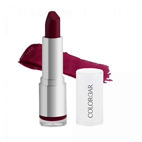 Image of Colorbar Lipstick Over The Top (Matte) | Enriched with Vitamin E, Jojoba Oil and Shea Butter| Smudgeproof | Creamy matte finish | Lasts upto 5 hrs | Suitable for all skin types