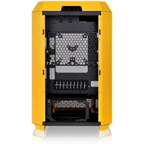 Компьютерный корпус Thermaltake Tower 300 Bumblebee Micro-ATX 2 x 140 мм предустановленных вентилятора 2 года