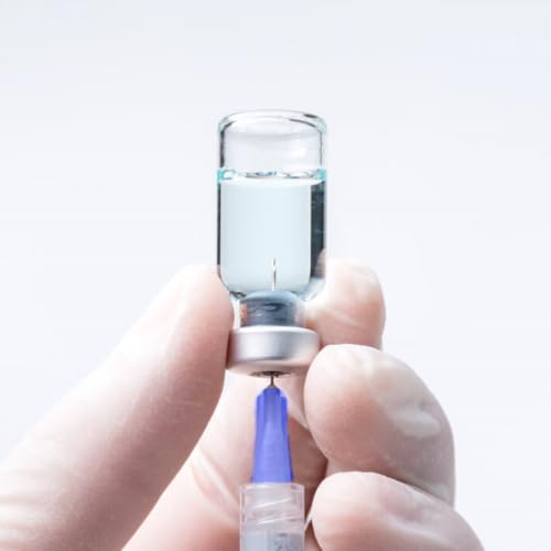 50 Pack 3ml 23Ga - 1 Inch Luer Lock Sample Measuring Lab Supplies, Individually Sealed Wrapped