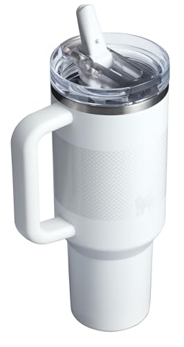 Image of STANLEY Quencher ProTour Flip Straw Tumbler with Leakproof Lid 40 oz | Built-In Straw and Handle | Cup Holder Compatible for Travel | Insulated Stainless Steel Cup | BPA-Free | Frost Fade