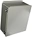 Hoffman A1412CH J Box, NEMA 12, Hinged Cover, Steel, 14.00