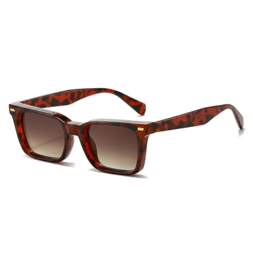 Lunettes de soleil carrées pour femmes et hommes style rétro chic