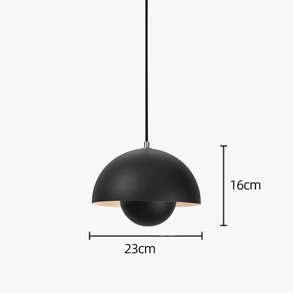 E27 pojedyncza głowica półkole lampa wisząca regulowana lampa kuchnia wyspa salon sypialnia restauracja oświetlenie ciemne